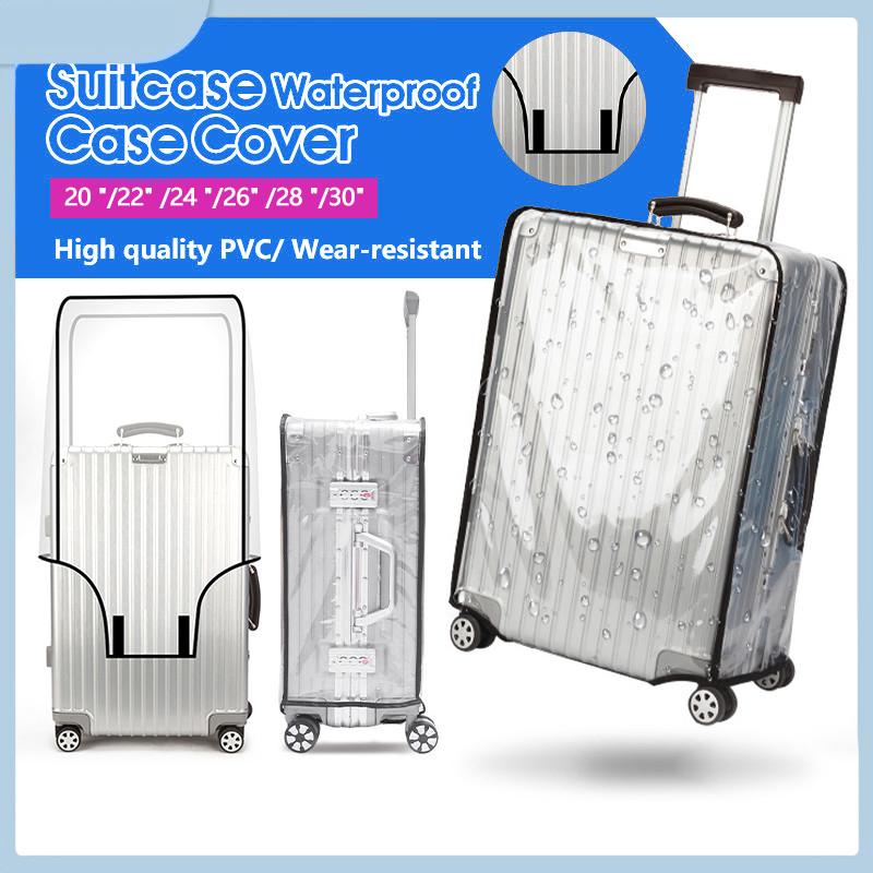 Luggage Protective Cover Transparent - غطاء أمتعة شفاف للسفر مقاوم للماء