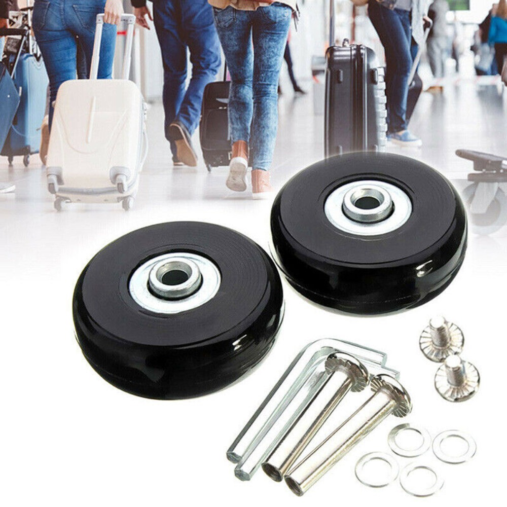 Silent Replacement Luggage Wheels - عجلات انزلاقية صامتة بديلة مقاس 57-59