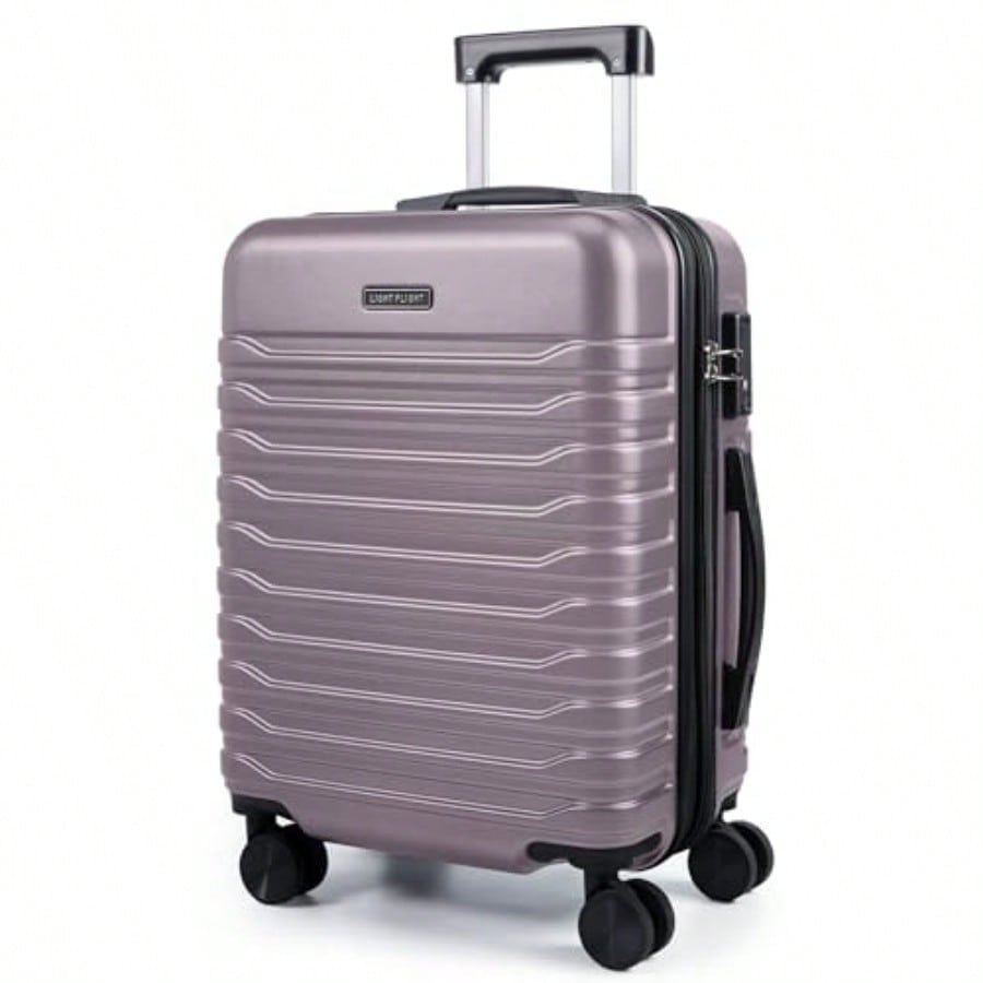 Spinner Wheel Rolling Suitcase 20 Inch - حقيبة سفر قابلة للتوسيع مقاس 22x14x9