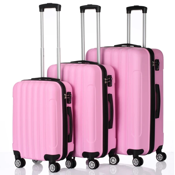 Expandable Hard Shell Luggage Set - مجموعة حقائب سفر 3 في 1
