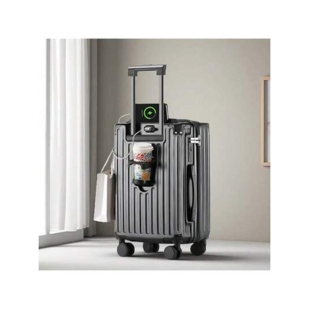 Spinner Wheel Rolling Suitcase 20 Inch - حقيبة سفر بحجم 20 بوصة مع