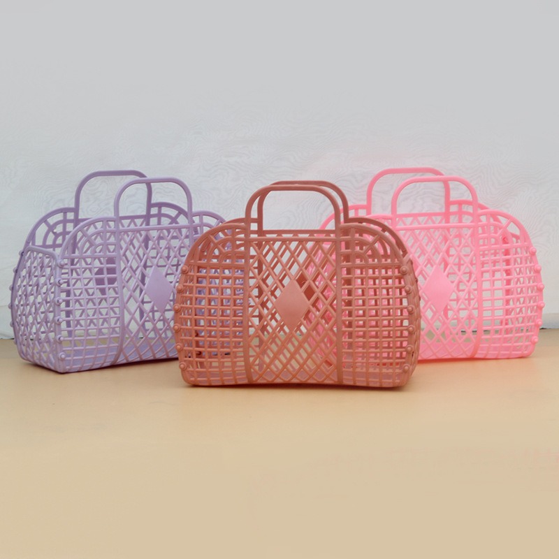 Handbags - سلة استحمام بلاستيكية قابلة للفصل، حقيبة