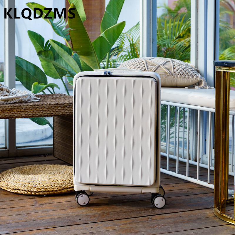 Front Opening Laptop Luggage 24 Inch - KLQDZMS السفر الأمتعة الجبهة افتتاح الكمبيوتر