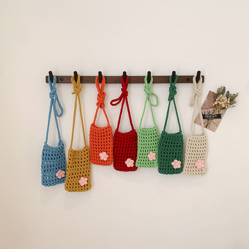 Handbags - حقيبة هاتف جديدة متعددة الاستخدامات منسوجة