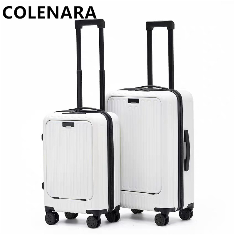 Front Opening Laptop Luggage 24 Inch - حقيبة سفر متعددة الوظائف من كولينارا