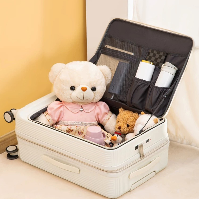 Front Opening Laptop Luggage 24 Inch - حار! جديد 20/22/24/26/28 بوصة المرأة الجبهة