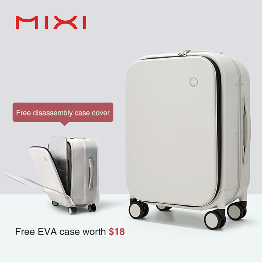 Aluminum Frame Carry On Luggage - Mixi براءة اختراع تصميم الألومنيوم الإطار