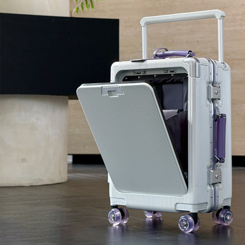Aluminum Frame Carry On Luggage - حقيبة سفر مقاس 20 و24 و26