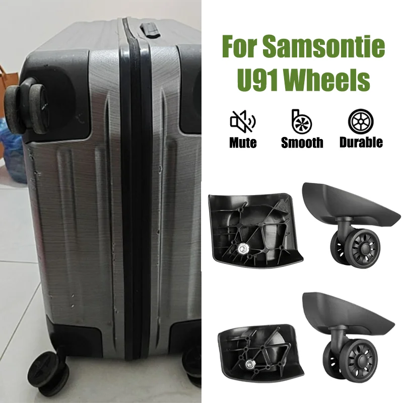Silent Replacement Luggage Wheels - لمجموعة استبدال العجلات الصامتة للأمتعة من