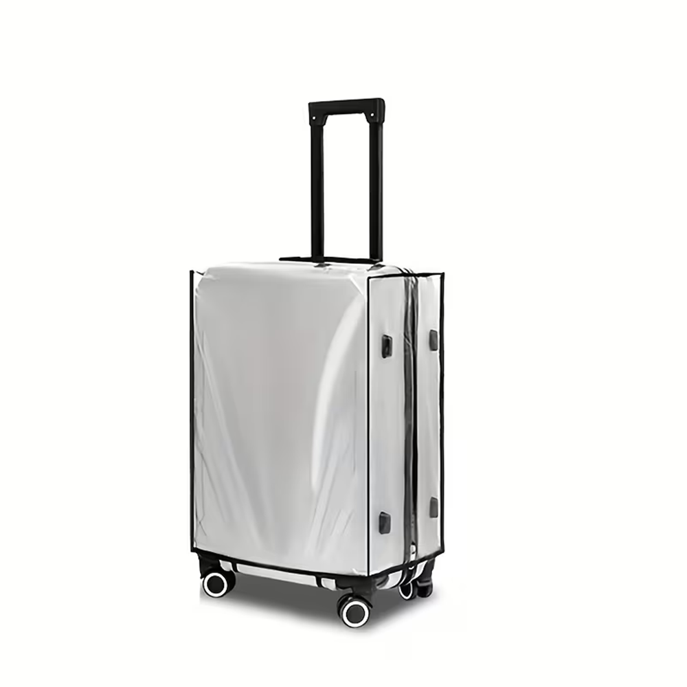 Luggage Protective Cover Transparent - غطاء أمتعة شفاف - غطاء حماية