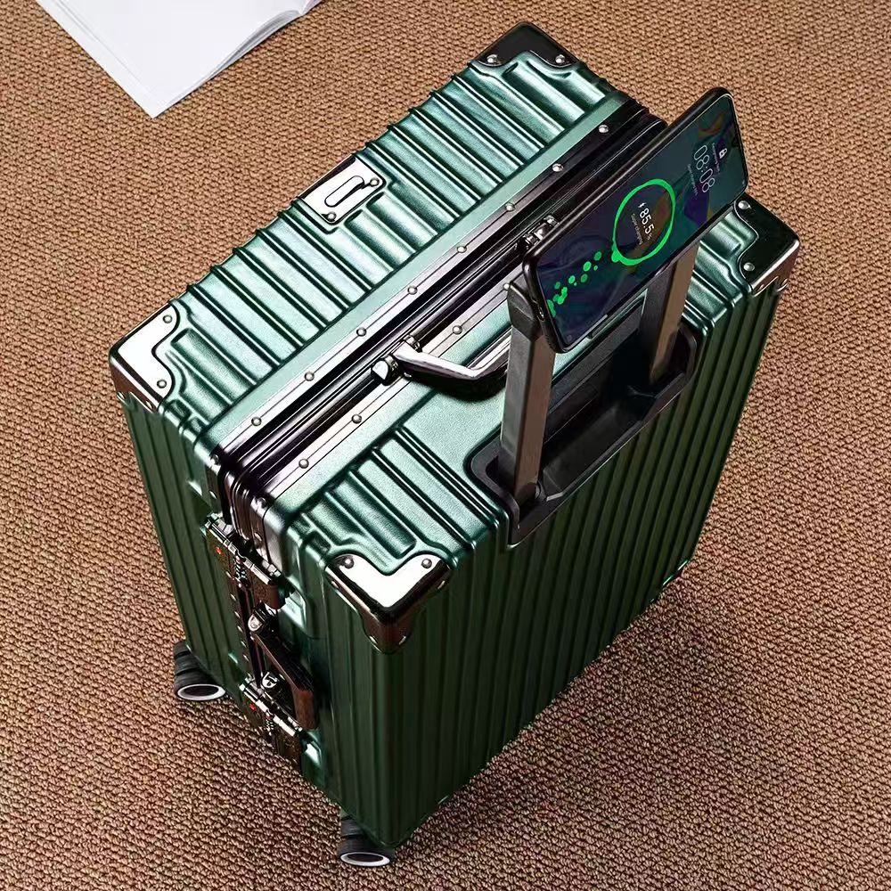 Aluminum Frame Carry On Luggage - 【صفقة خاصة】حقيبة سفر بإطار من الألومنيوم