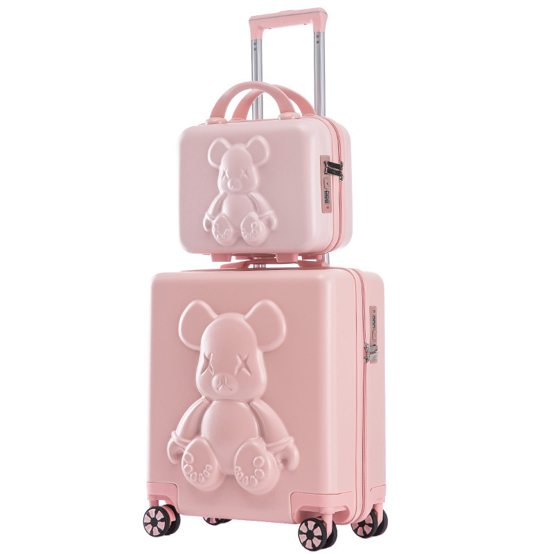 Spinner Wheel Rolling Suitcase 20 Inch - حقيبة سفر 18 بوصة على عجلات