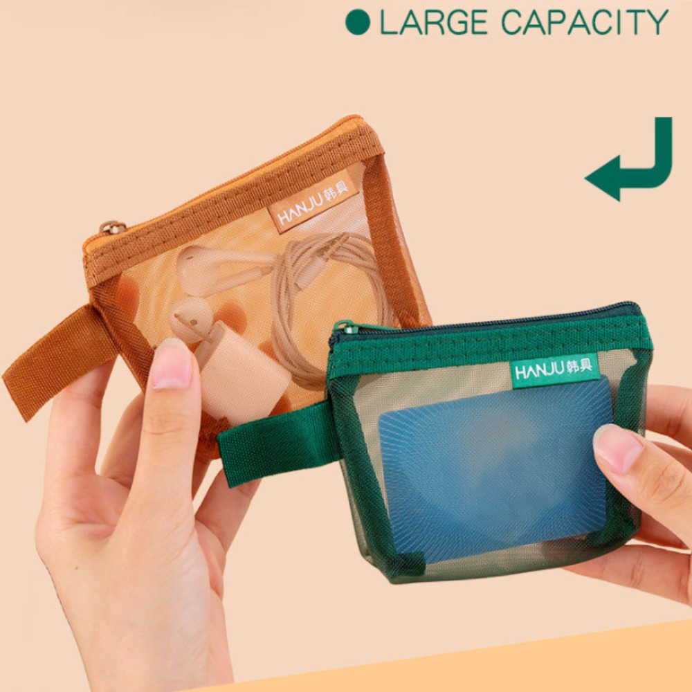 Wallets - حقيبة سفر شبكية جديدة من النايلون،