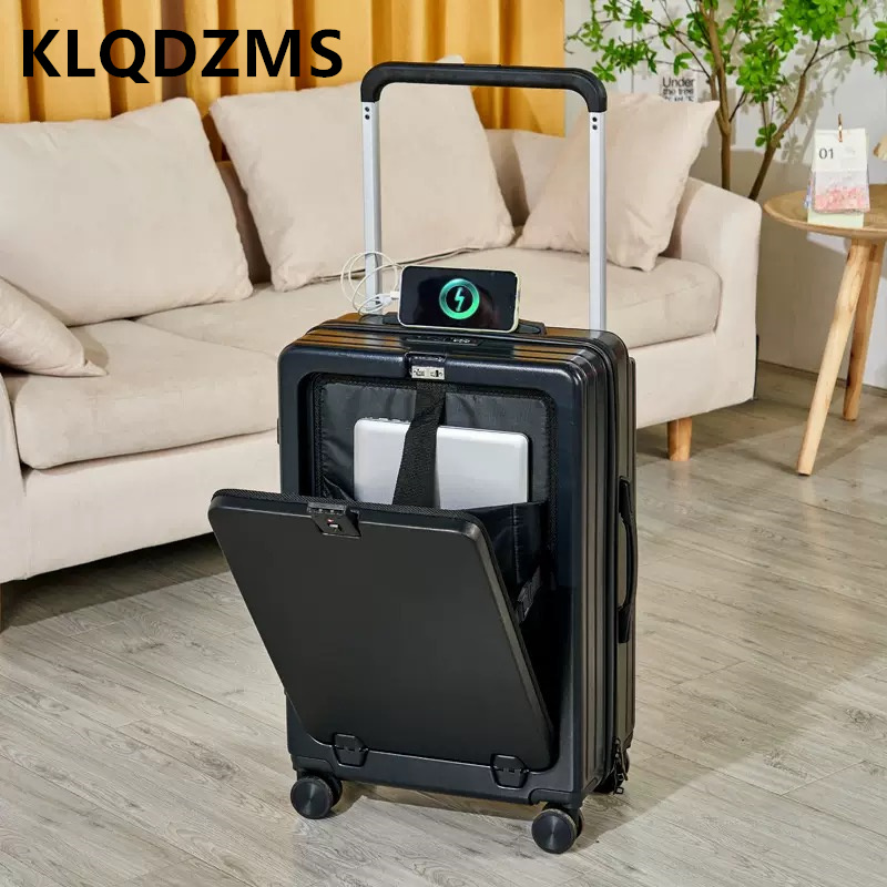 Front Opening Laptop Luggage 24 Inch - حقيبة سفر KLQDZMS مقاس 20 و22