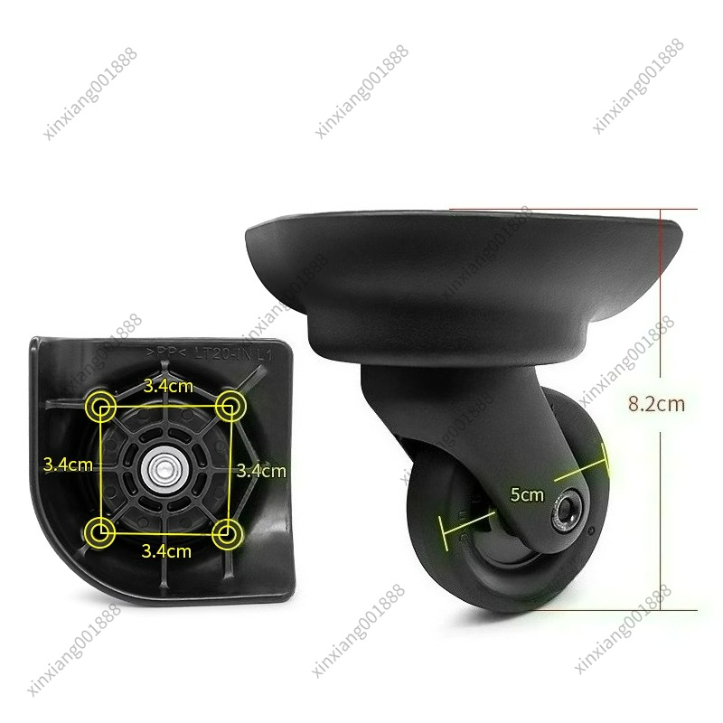عجلات بديلة لحقائب سامسونايت L - مراجعة Silent Replacement Luggage Wheels وسعره