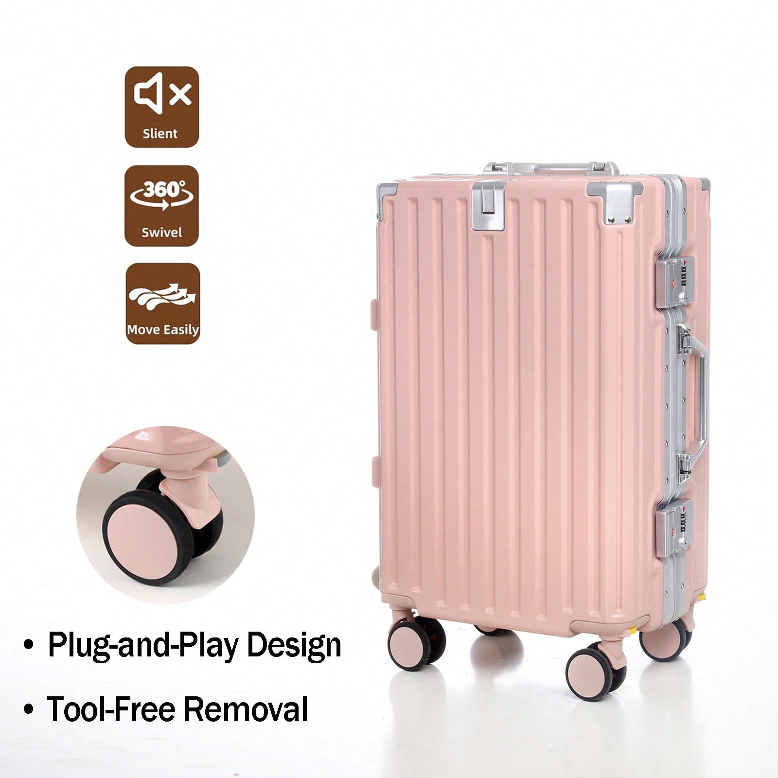 حقيبة سفر 20 بوصة معتمدة من شر - مراجعة Aluminum Frame Carry On Luggage وسعره