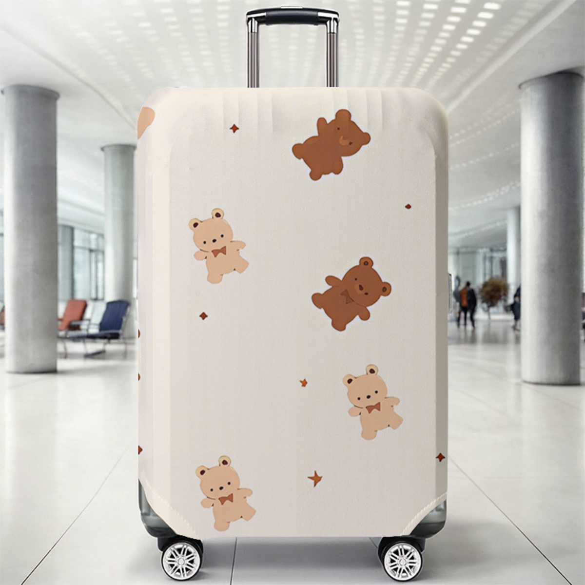 غطاء حماية للأمتعة مرن مقاوم ل - مراجعة Waterproof Suitcase Cover Protector وسعره