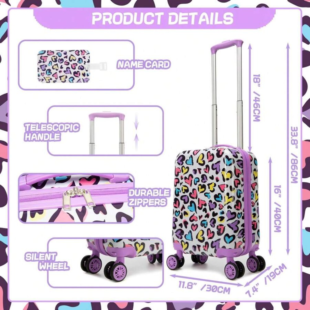 طقم حقائب سفر مكون من قطعتين م - مراجعة Expandable Hard Shell Luggage Set وسعره