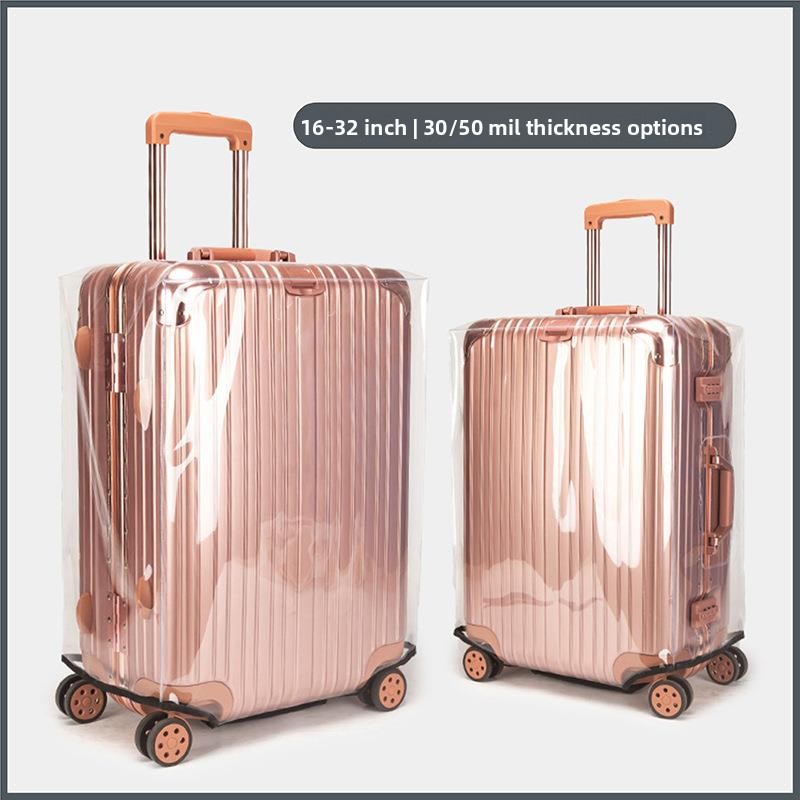غطاء واقي شفاف للأمتعة، مقاوم  - مراجعة Luggage Protective Cover Transparent وسعره
