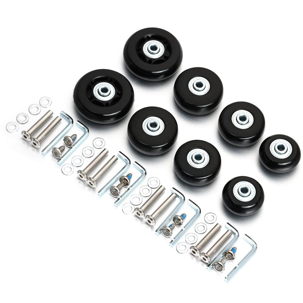 عجلات حقائب السفر الصامتة والم - مراجعة Silent Replacement Luggage Wheels وسعره