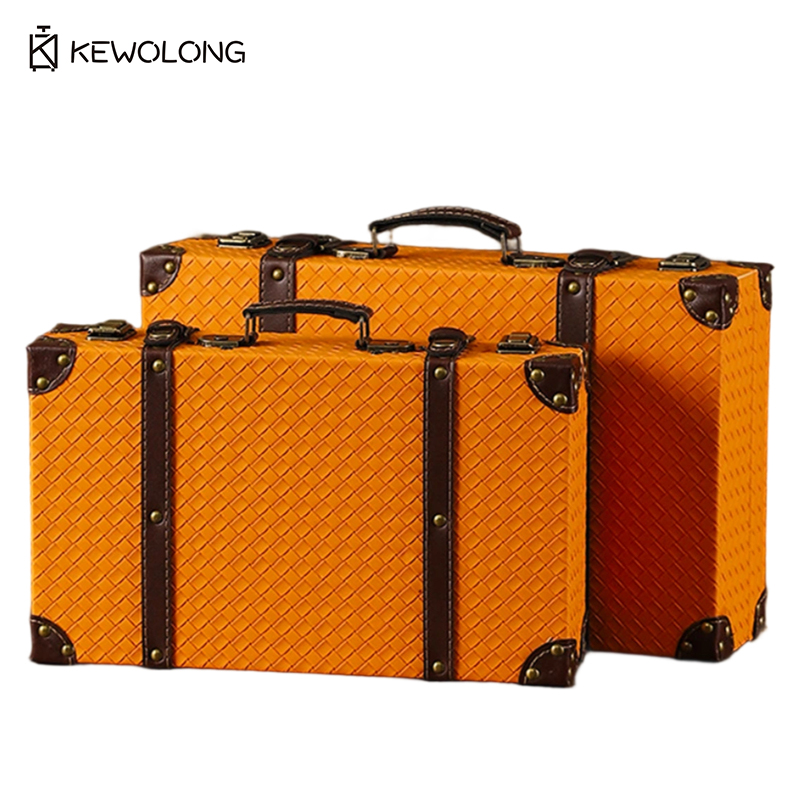 صندوق تخزين على شكل حقيبة سفر  - مراجعة Retro Vintage Trunk Suitcase وسعره