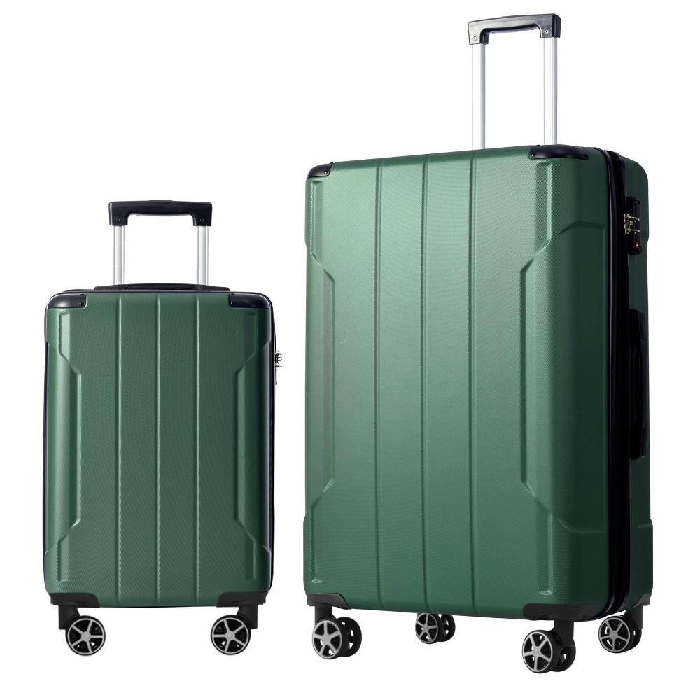 طقم حقائب سفر صلبة قابلة للتوس - مراجعة Expandable Hard Shell Luggage Set وسعره