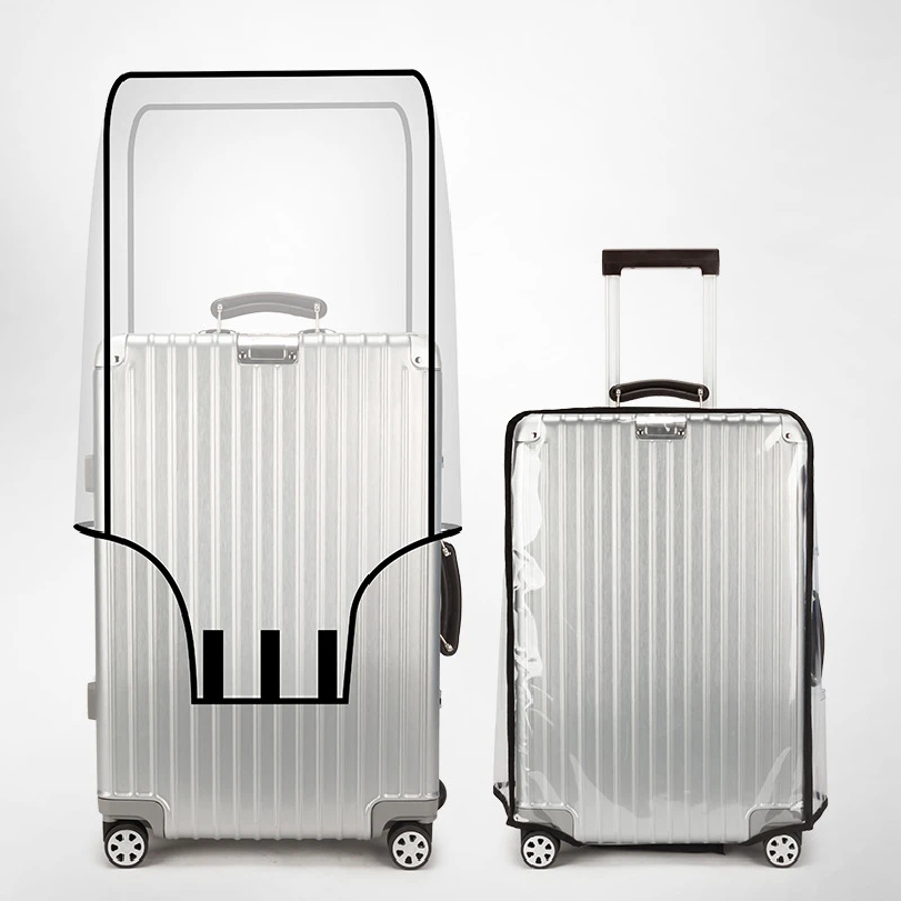 غطاء حقائب سفر جديد مقاس 20-30 - مراجعة Waterproof Suitcase Cover Protector وسعره