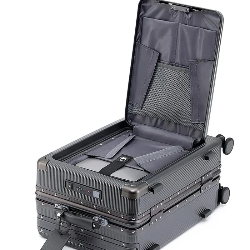 حقيبة سفر بإطار ألومنيوم، حقيب - مراجعة Aluminum Frame Carry On Luggage وسعره