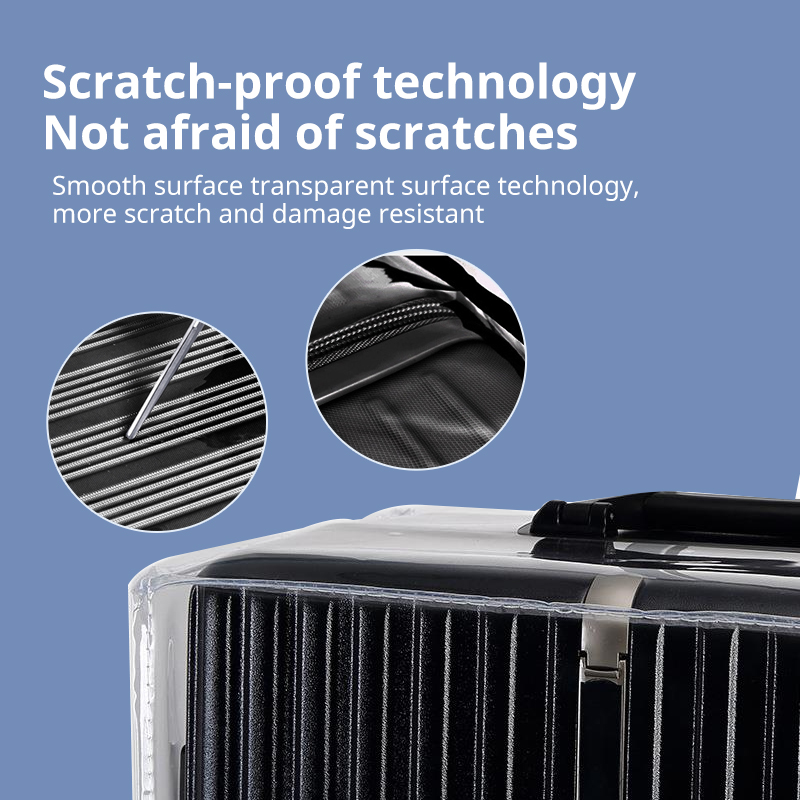 غطاء حماية للأمتعة شفاف بالكام - مراجعة Waterproof Suitcase Cover Protector وسعره