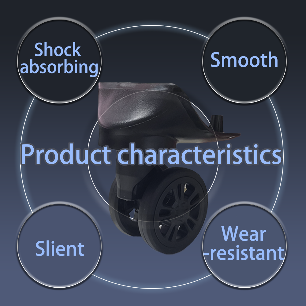 مناسبة لعجلات HINOMOTO HRD02 ا - مراجعة Silent Replacement Luggage Wheels وسعره