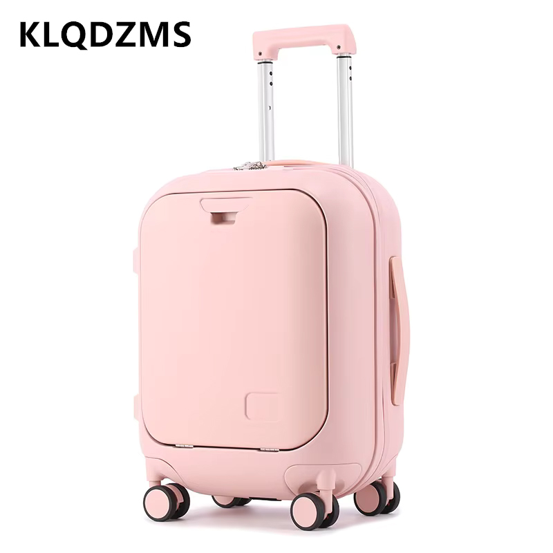 حقيبة سفر KLQDZMS مقاس 18 و20  - مراجعة Front Opening Laptop Luggage 24 Inch وسعره