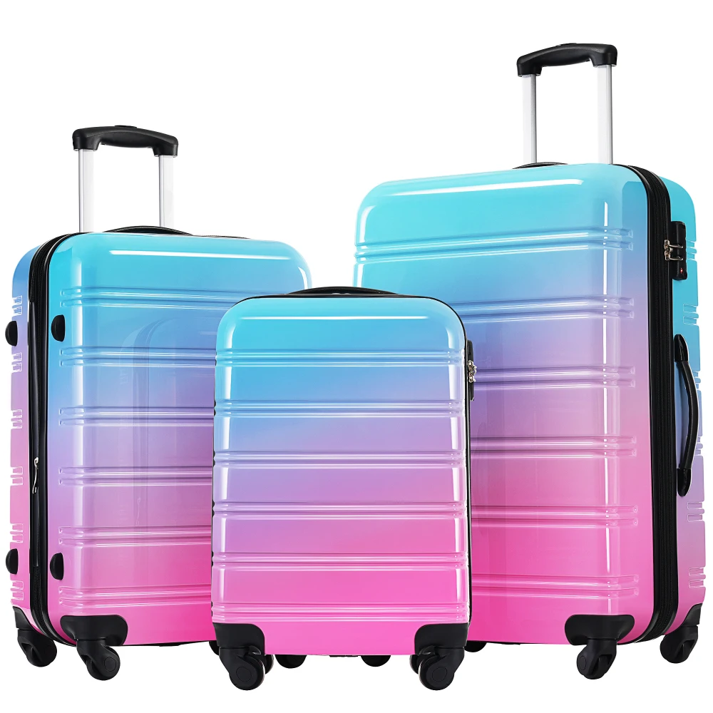 مجموعات حقائب سفر ذات هيكل صلب - مراجعة Expandable Hard Shell Luggage Set وسعره