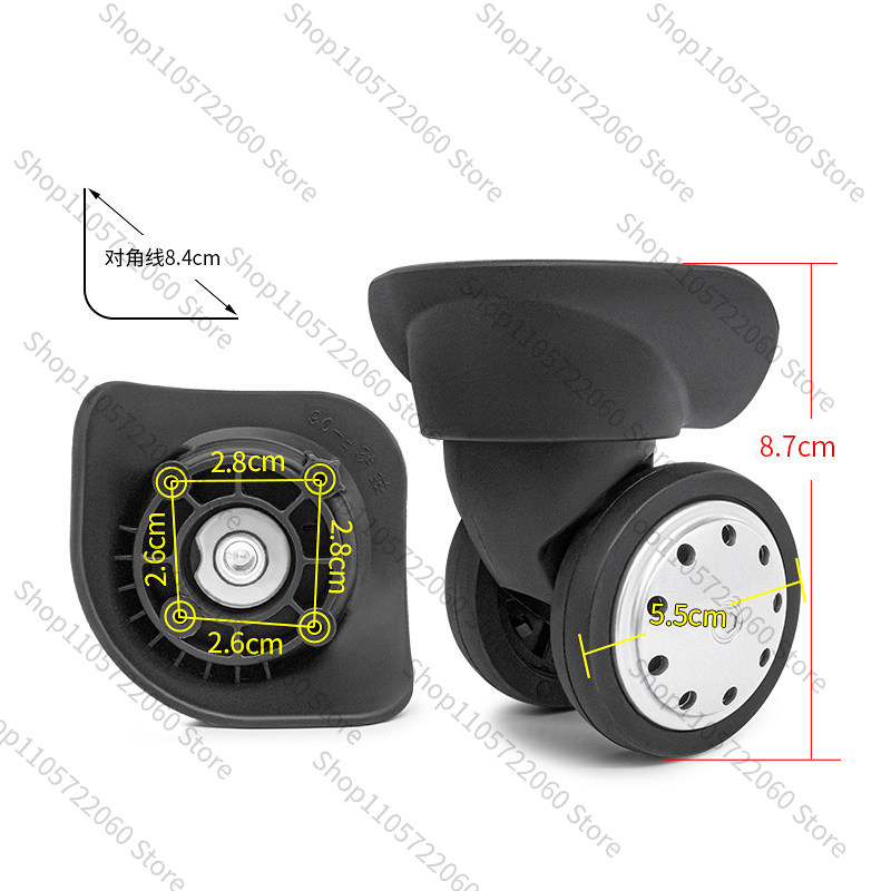عجلة أمريك توريستر F-06 لحقيبة - مراجعة Silent Replacement Luggage Wheels وسعره