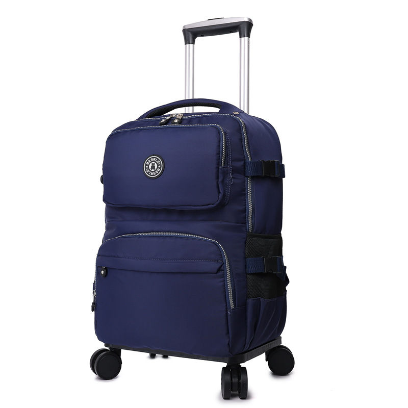 حقيبة سفر نسائية بعجلات ، حقيب - مراجعة Foldable Rolling Luggage Bag وسعره