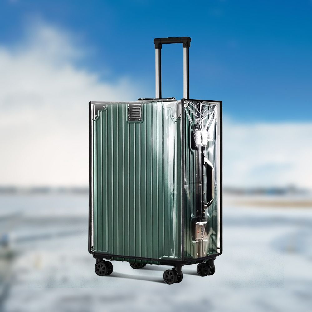 غطاء حقائب السفر 18-30 بوصة، غ - مراجعة Luggage Protective Cover Transparent وسعره