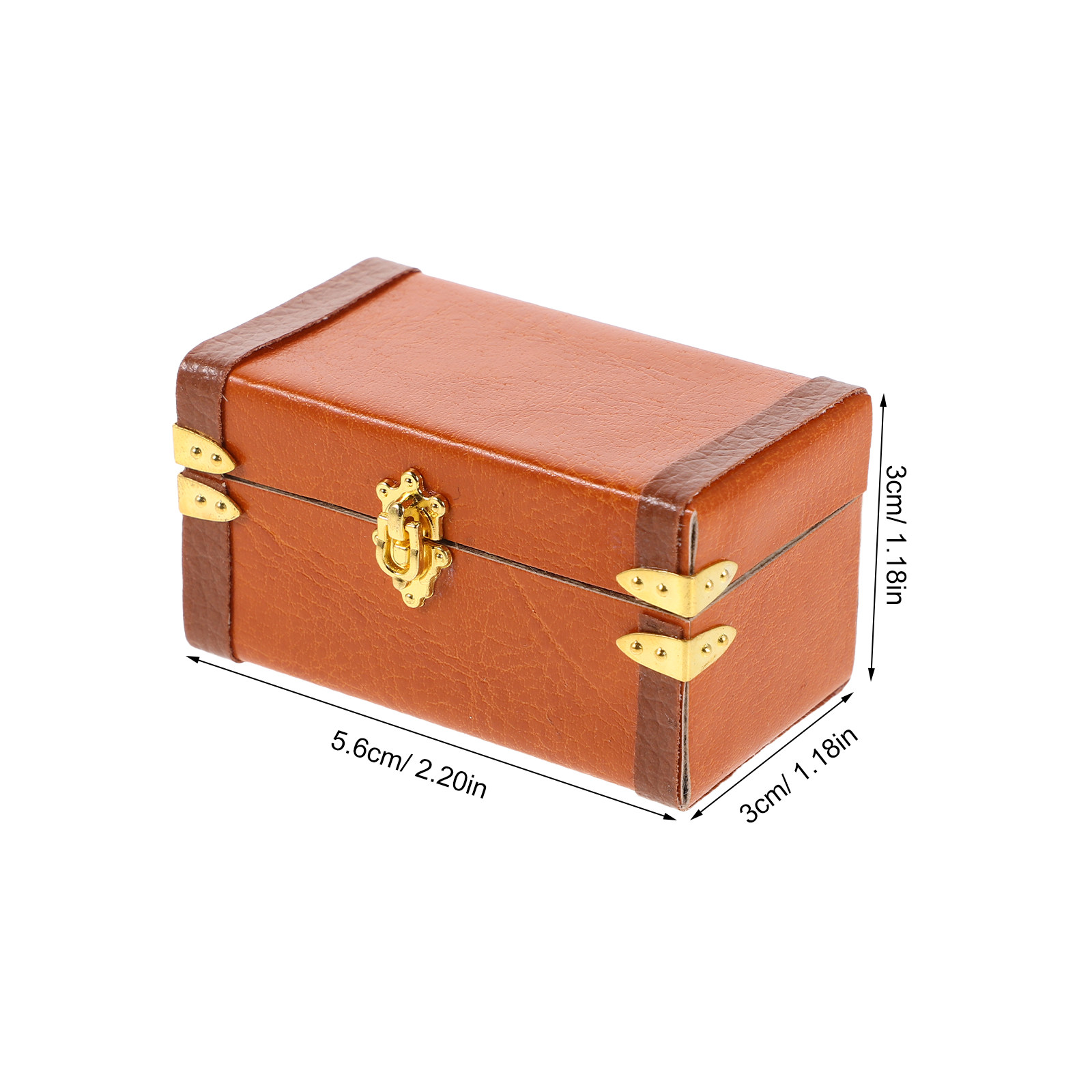 حقيبة سفر مصغرة بتصميم عتيق، خ - مراجعة Retro Vintage Trunk Suitcase وسعره