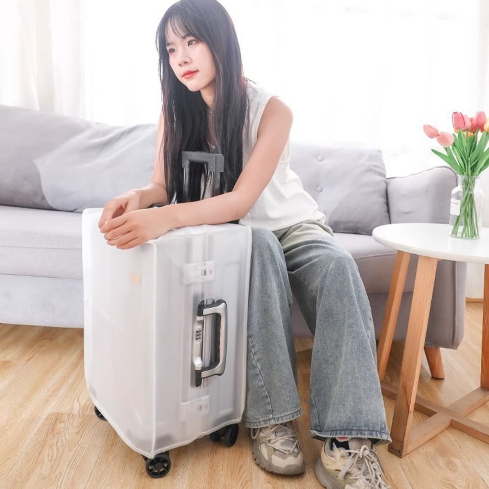 غطاء حماية جديد للحقائب مقاوم  - مراجعة Waterproof Suitcase Cover Protector وسعره