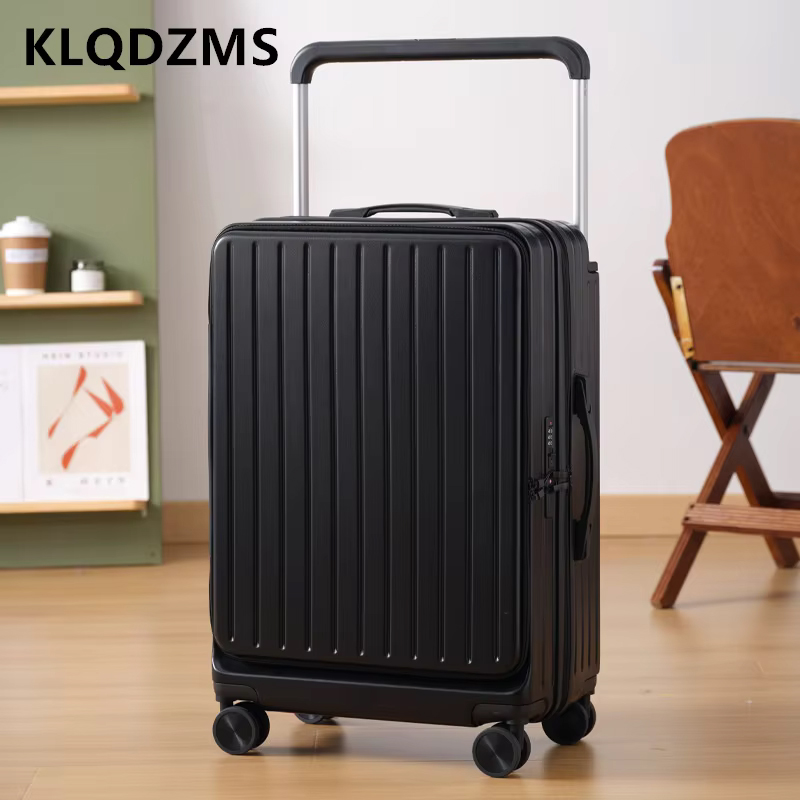 حقيبة سفر KLQDZMS مقاس 20 و22  - مراجعة Front Opening Laptop Luggage 24 Inch وسعره