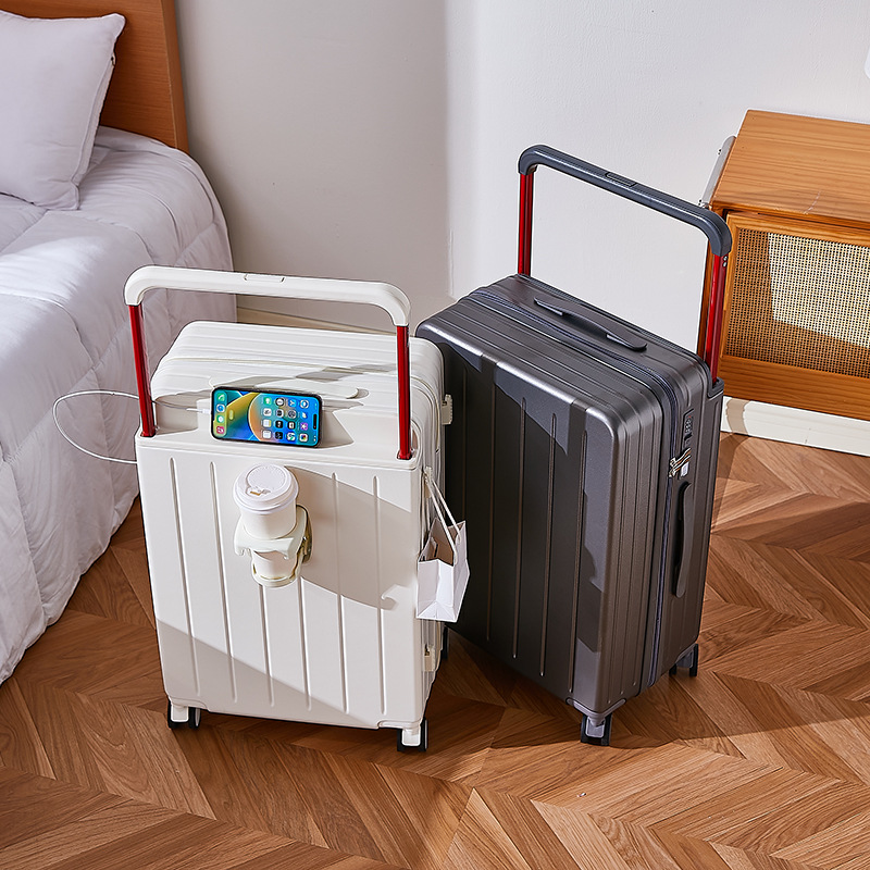 حقيبة سفر بعجلات مقاس 20-24-26 - مراجعة Spinner Wheel Rolling Suitcase 20 Inch وسعره