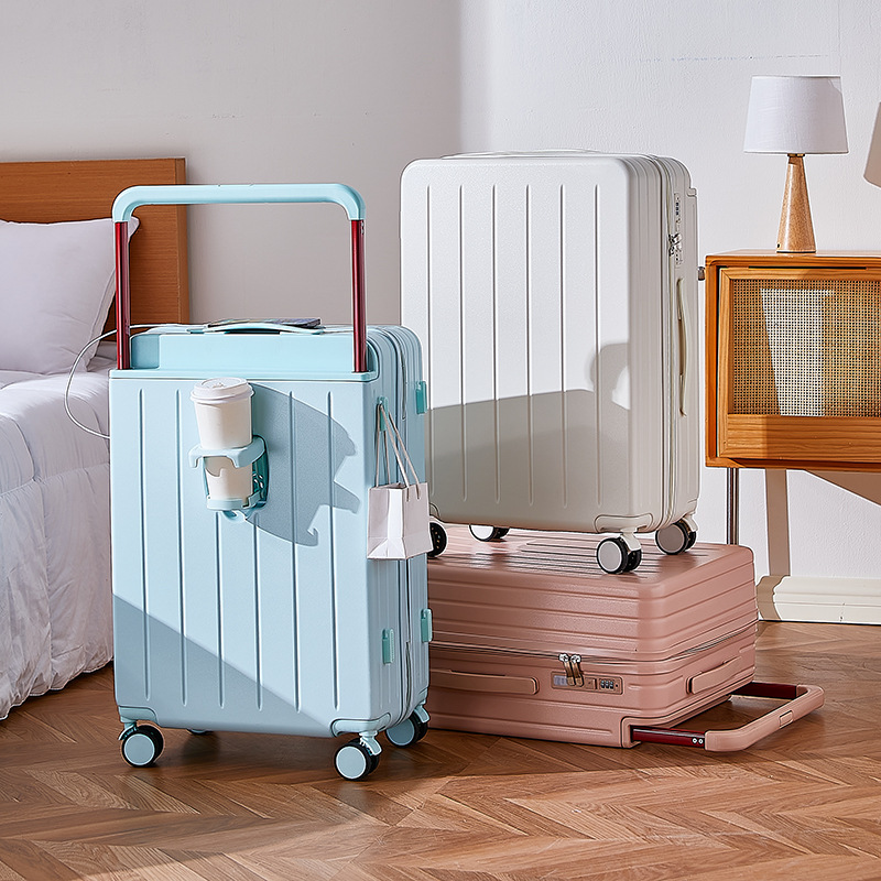حقيبة سفر بعجلات مقاس 20-24-26 - مراجعة Spinner Wheel Rolling Suitcase 20 Inch وسعره