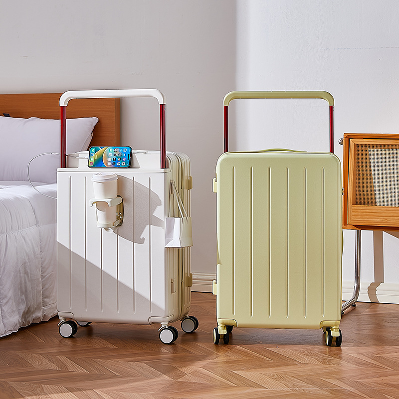 حقيبة سفر بعجلات مقاس 20-24-26 - مراجعة Spinner Wheel Rolling Suitcase 20 Inch وسعره