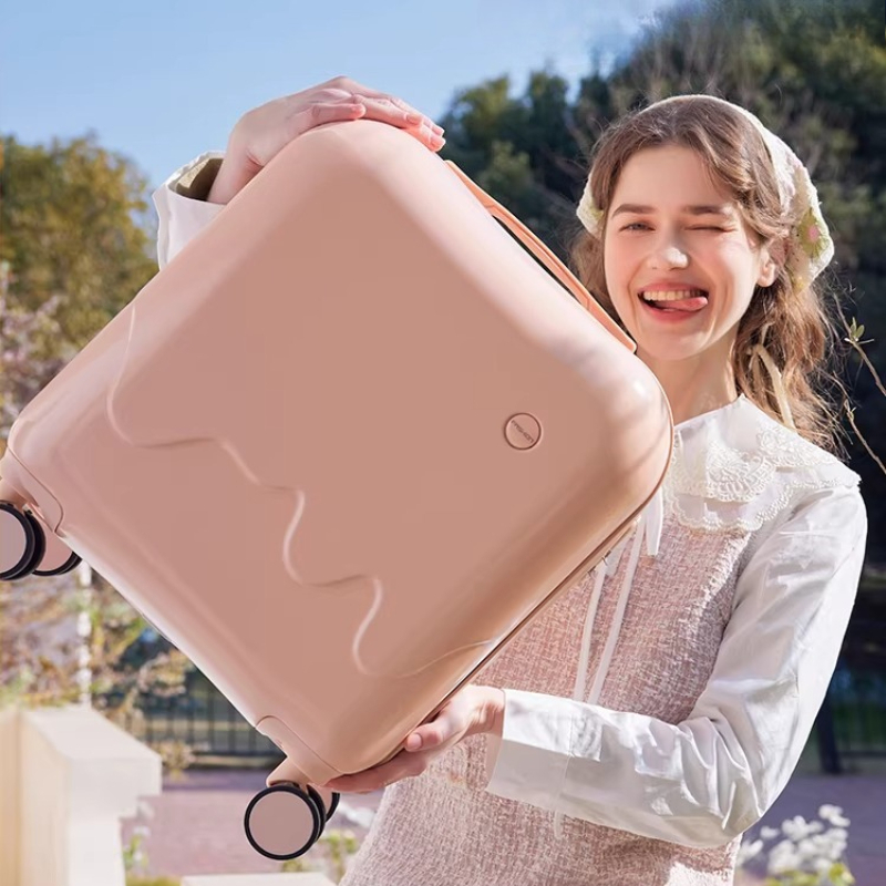 حقيبة سفر للأطفال الصغار مقاس  - مراجعة Spinner Wheel Rolling Suitcase 20 Inch وسعره