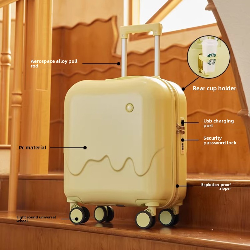 حقيبة سفر للأطفال الصغار مقاس  - مراجعة Spinner Wheel Rolling Suitcase 20 Inch وسعره