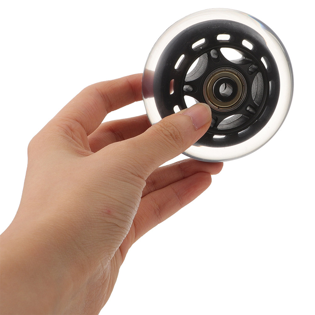 4 قطع عجلات بديلة شفافة للأمتع - مراجعة Silent Replacement Luggage Wheels وسعره