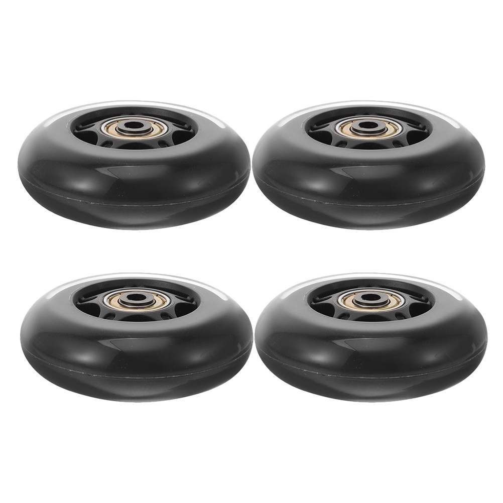 4 قطع عجلات بديلة شفافة للأمتع - مراجعة Silent Replacement Luggage Wheels وسعره