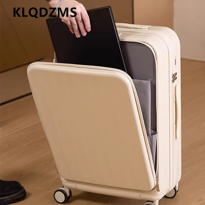 حقيبة سفر متعددة الوظائف من KL - مراجعة Front Opening Laptop Luggage 24 Inch وسعره