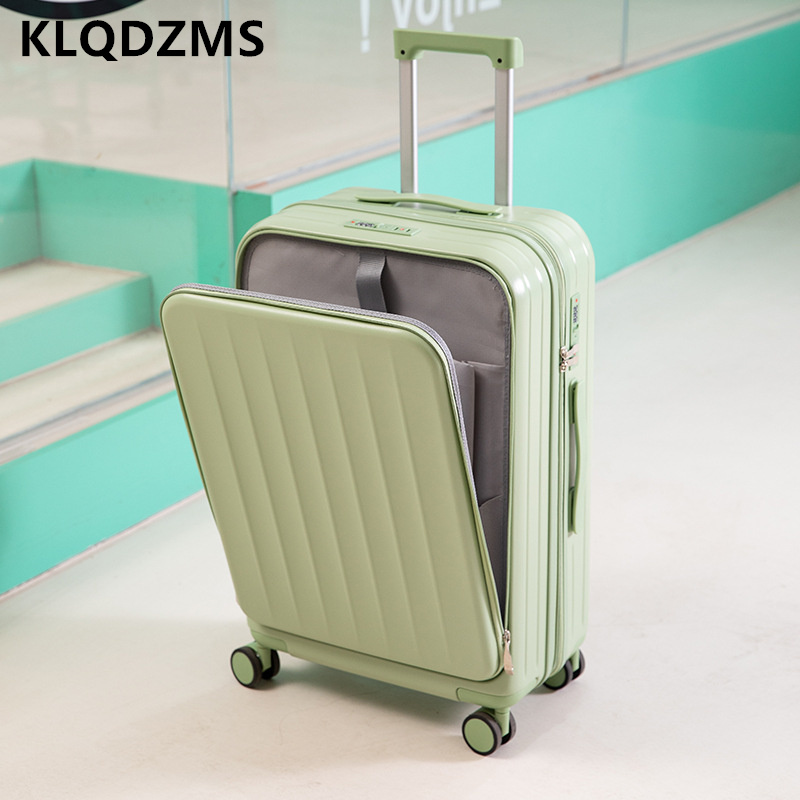 حقيبة سفر متعددة الوظائف من KL - مراجعة Front Opening Laptop Luggage 24 Inch وسعره