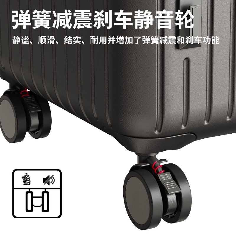 حقيبة عربة كبيرة الحجم حقيبة ع - مراجعة Spinner Wheel Rolling Suitcase 20 Inch وسعره