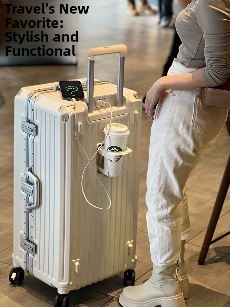 حقيبة سفر بإطار من الألومنيوم  - مراجعة Aluminum Frame Carry On Luggage وسعره