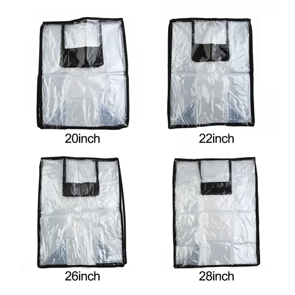 جديد السفر الأمتعة حامي حالة 1 - مراجعة Luggage Protective Cover Transparent وسعره